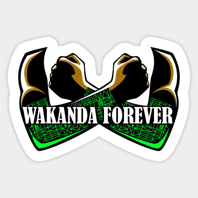 Wakanda Forever - The Spy Sticker by Wakanda Forever